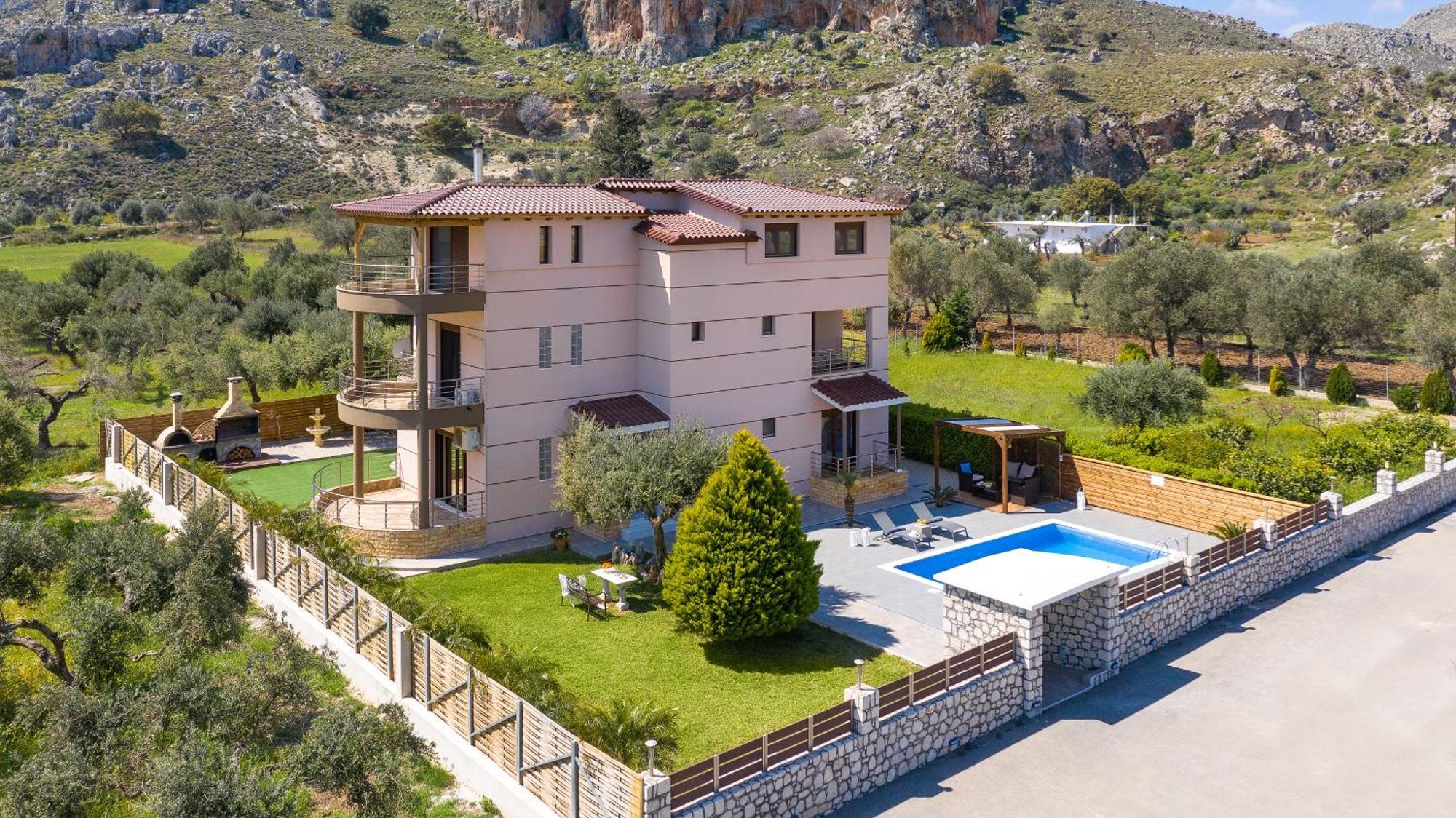 Costa Costa Villa - Luxury Villa Kolymbia Exterior foto